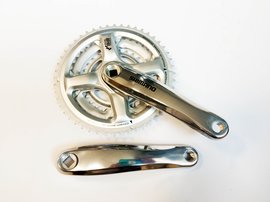 Kliky Shimano FC-M191 48/38/28-170 stbrn